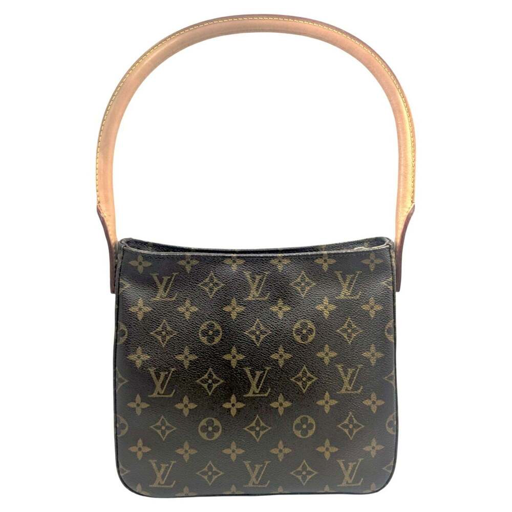 LOUIS VUITTON Brown Monogram Looping MM Shoulder Bag - Picture 1 of 16
